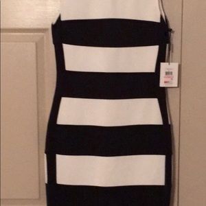 Ck Black and white dress NWOT